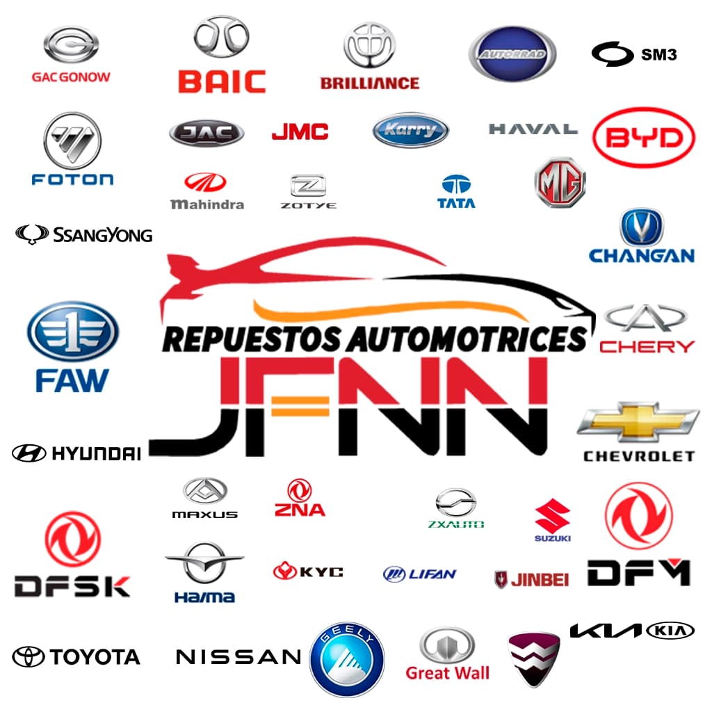 Repuestos por marca de vehículo — logos de las marcas disponibles